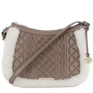 BRAHMIN Shayna Shetland Quilted Leather Crossbody